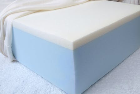 Foam laminated foam mattress