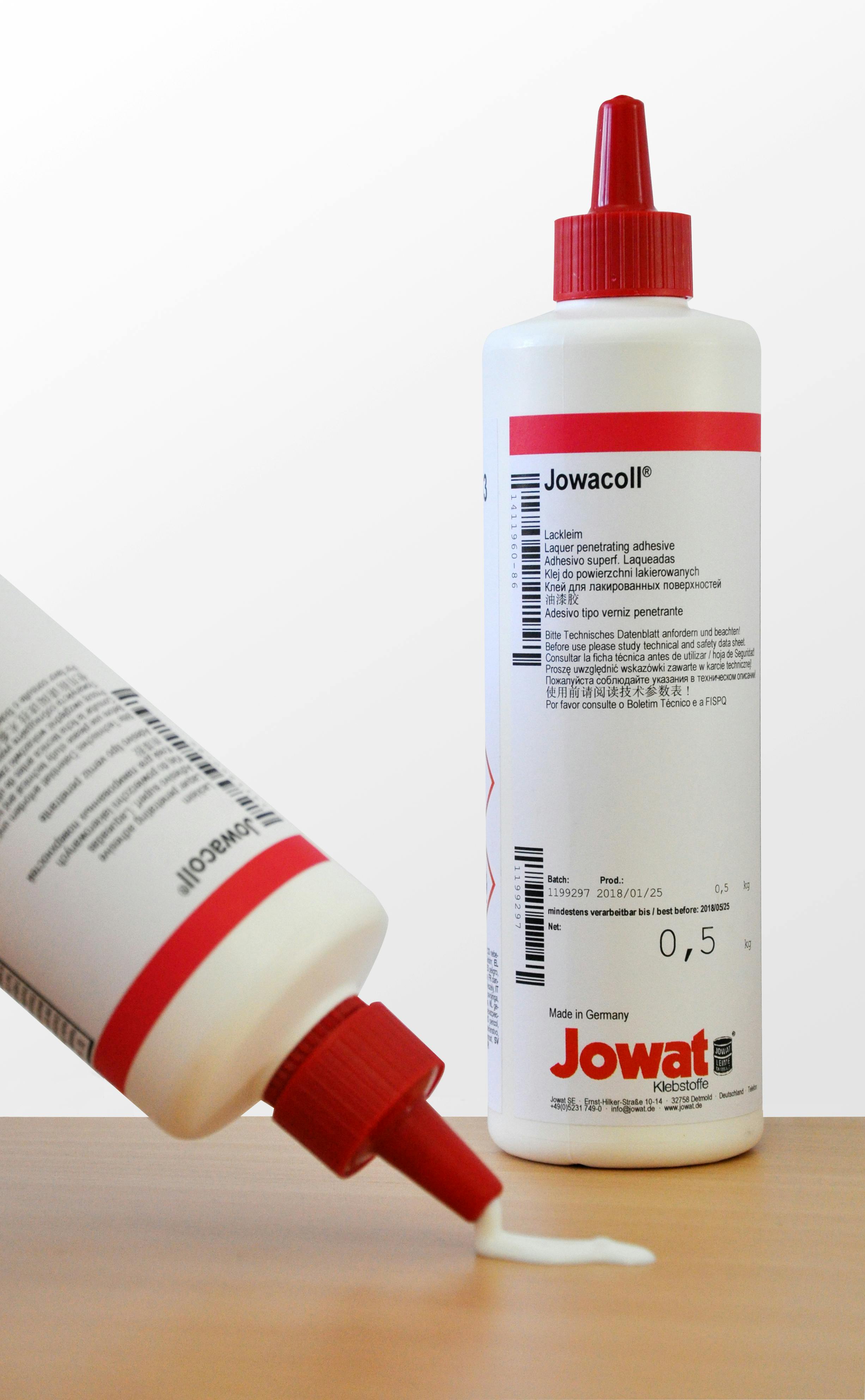 Jowat glue dispersion bottle