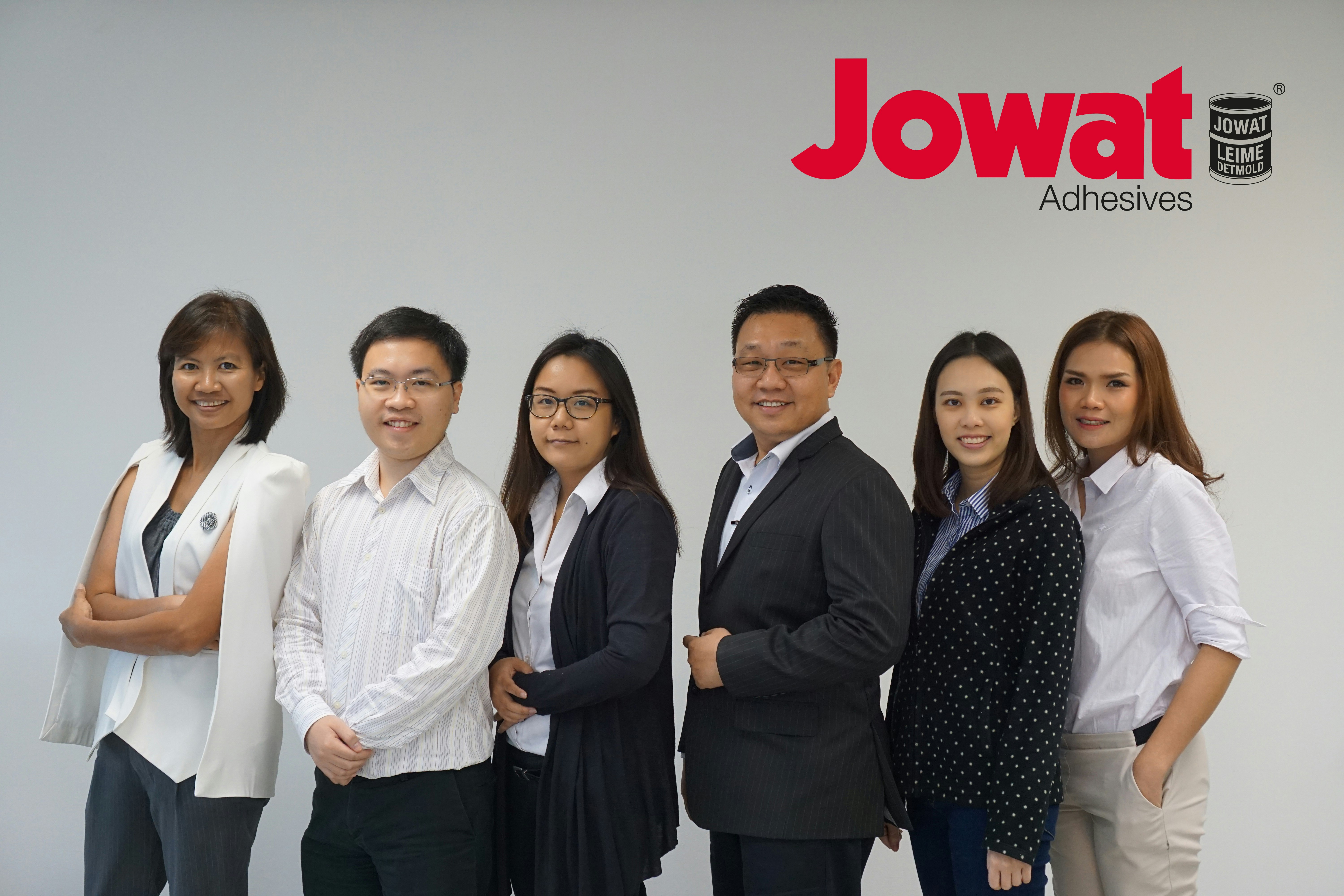 Das Team der Jowat Thailand